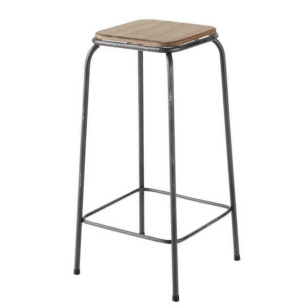 Барный стул Industrial Metal Rust Kraft Barstool Коричневый Сталь Барный стул Industrial Metal Rust Kraft Barstool Коричневый Сталь в Волгограде | Loft Concept