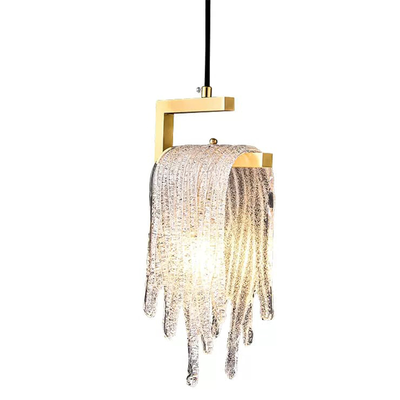 Подвесной светильник Fused Glass Hanging lamp Золотой Подвесной светильник Fused Glass Hanging lamp Золотой в Волгограде | Loft Concept