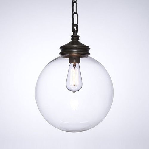 Подвесной светильник Loft Glass Sphere Искусственная бурая ржавчина Черный Подвесной светильник Loft Glass Sphere Искусственная бурая ржавчина Черный в Волгограде | Loft Concept