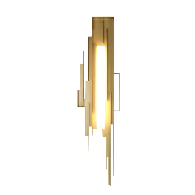 Бра Flowing Metal Sconce Золотой Бра Flowing Metal Sconce Золотой в Волгограде | Loft Concept