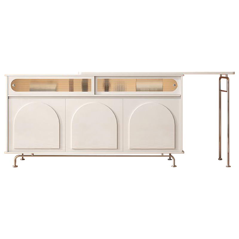 Комод Allison Arch Collection Chest of Drawers Молочный Прозрачное Стекло Хром Комод Allison Arch Collection Chest of Drawers Молочный Прозрачное Стекло Хром в Волгограде | Loft Concept