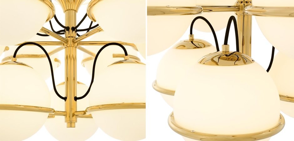 Потолочный светильник Eichholtz Ceiling Lamp Nerano Потолочный светильник Eichholtz Ceiling Lamp Nerano - Loft-Concept в Волгограде