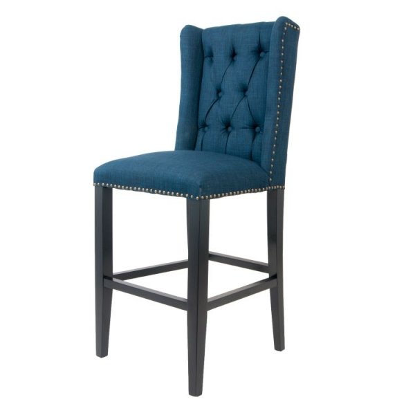 Стул French chairs Provence Barton Blue Chair Черный Синий Стул French chairs Provence Barton Blue Chair Черный Синий в Волгограде | Loft Concept