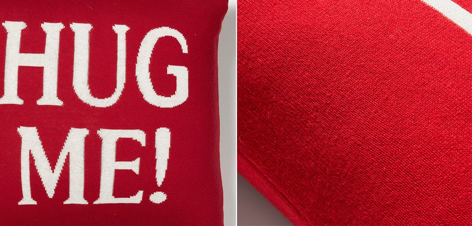 Декоративная подушка Hug me RED Декоративная подушка Hug me RED - Loft-Concept в Волгограде
