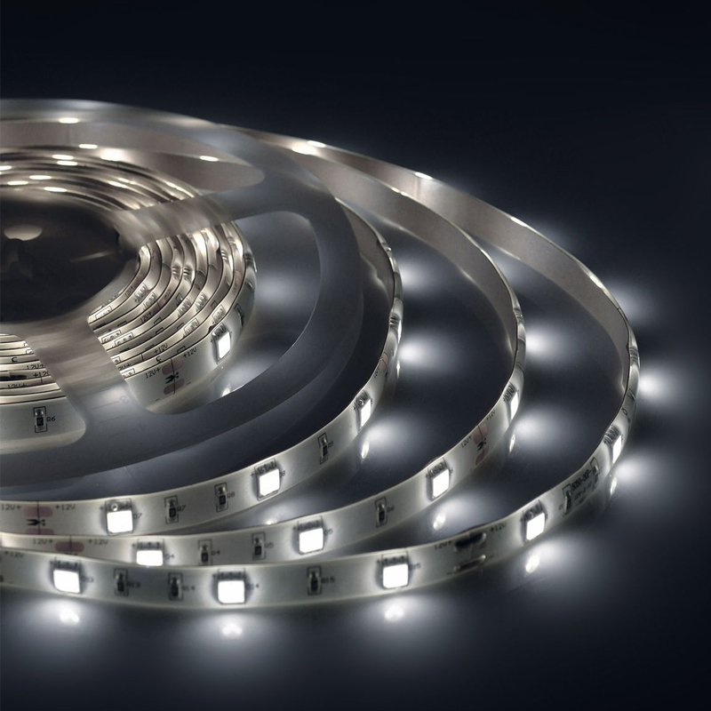 Светодиодная влагозащищенная лента 7,2W/m 30LED/m 5050SMD холодный белый 5M Белый Светодиодная влагозащищенная лента 7,2W/m 30LED/m 5050SMD холодный белый 5M Белый в Волгограде | Loft Concept