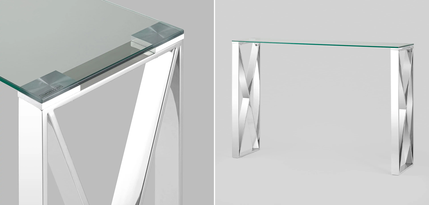 Консоль Lannes Collection Silver - фото №1