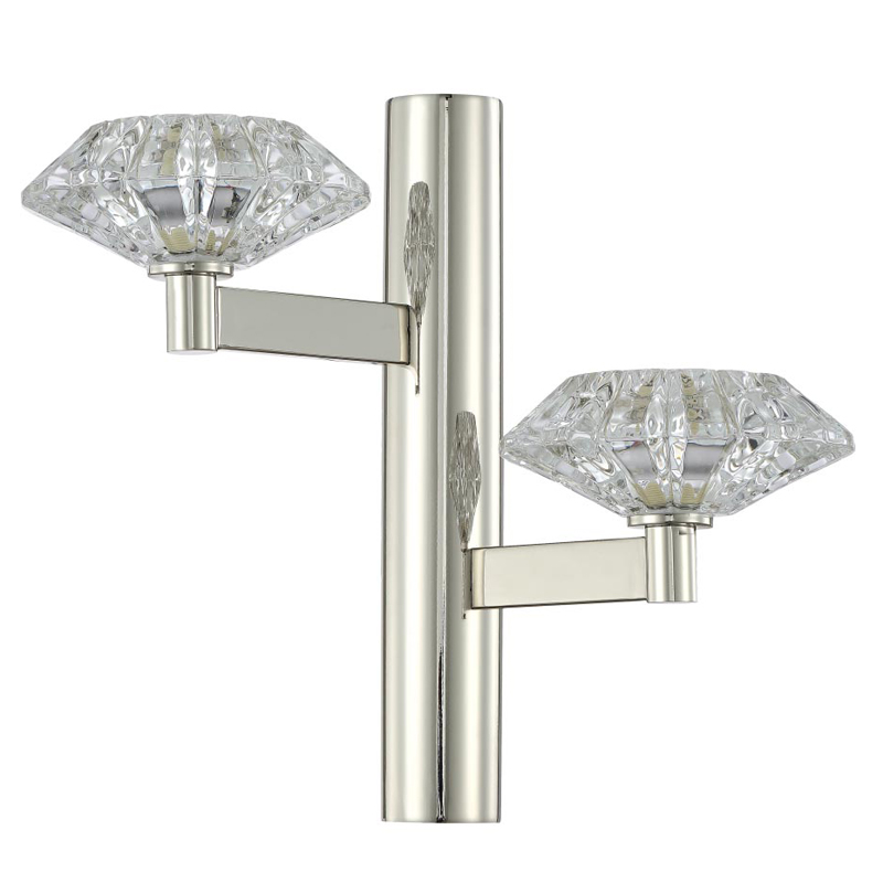 Бра Yerker Sconce nickel Никель Прозрачный Бра Yerker Sconce nickel Никель Прозрачный в Волгограде | Loft Concept