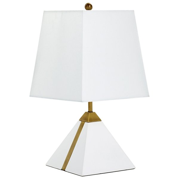 Настольная лампа Cyan Design Giza Table Lamp Белый Настольная лампа Cyan Design Giza Table Lamp Белый в Волгограде | Loft Concept