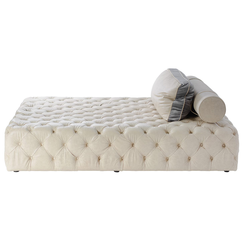 Кушетка Chinzi Lounge Sofa milky Молочный Кушетка Chinzi Lounge Sofa milky Молочный в Волгограде | Loft Concept