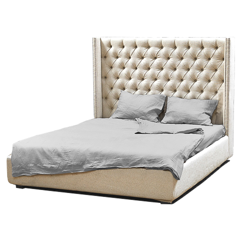 Кровать Lord Bed Beige Бежевый Кровать Lord Bed Beige Бежевый в Волгограде | Loft Concept
