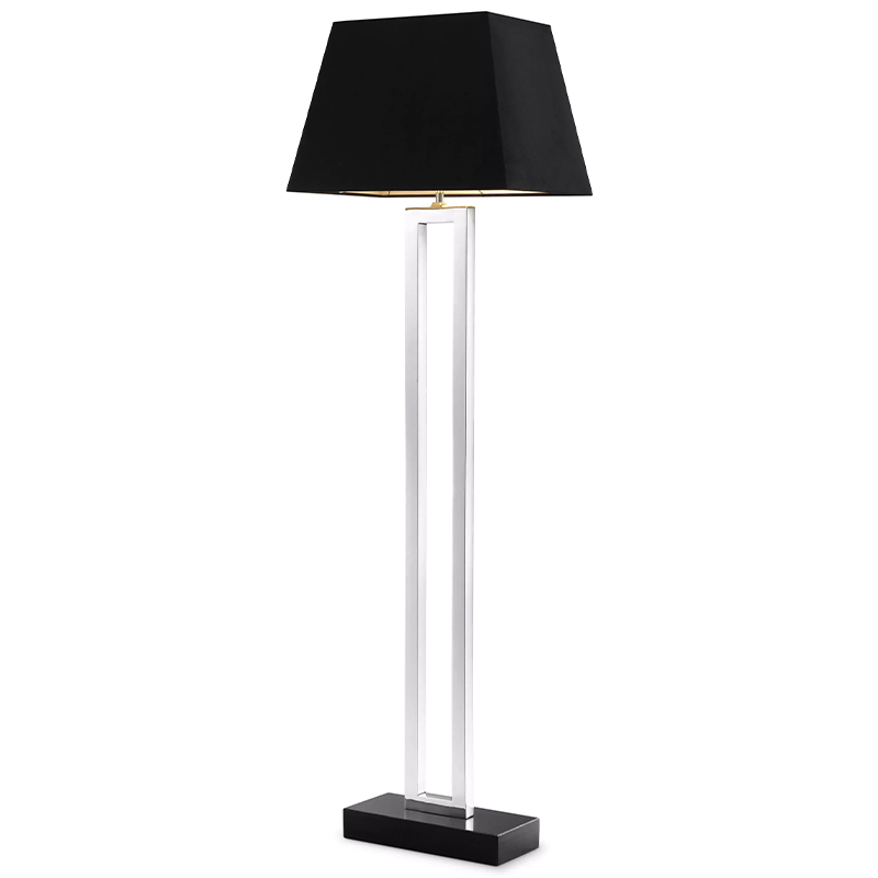 Торшер Eichholtz Floor Lamp Arlington Черный Никель в Волгограде | Loft Concept 