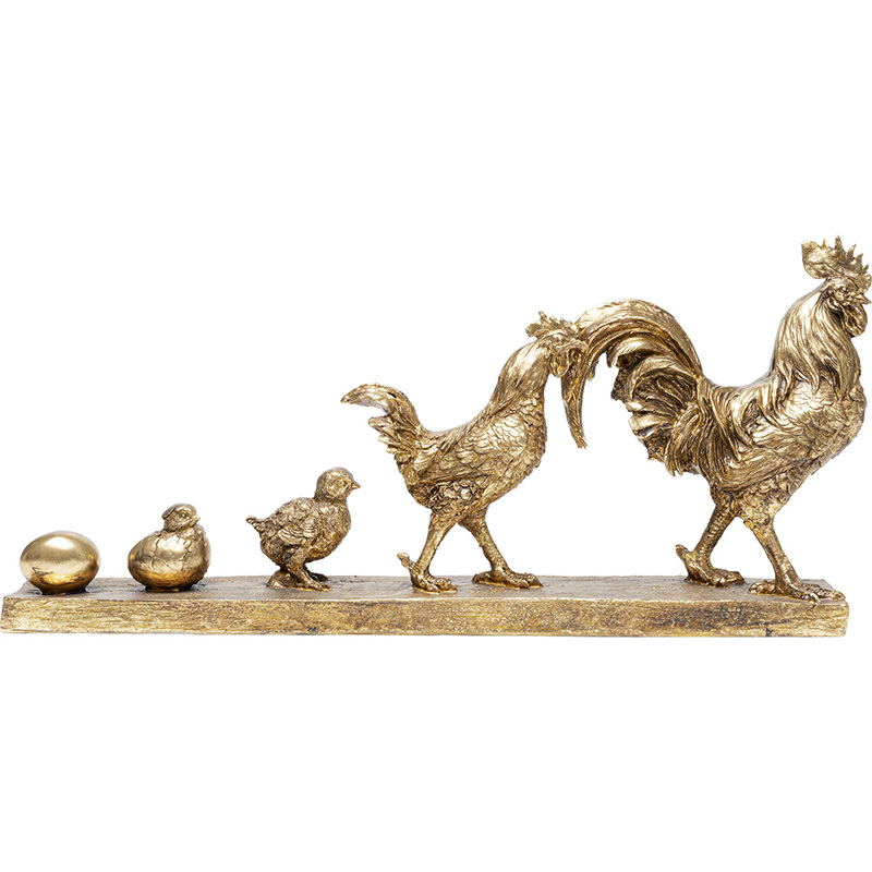 Статуэтка Chicken Evolution Золотой Статуэтка Chicken Evolution Золотой в Волгограде | Loft Concept