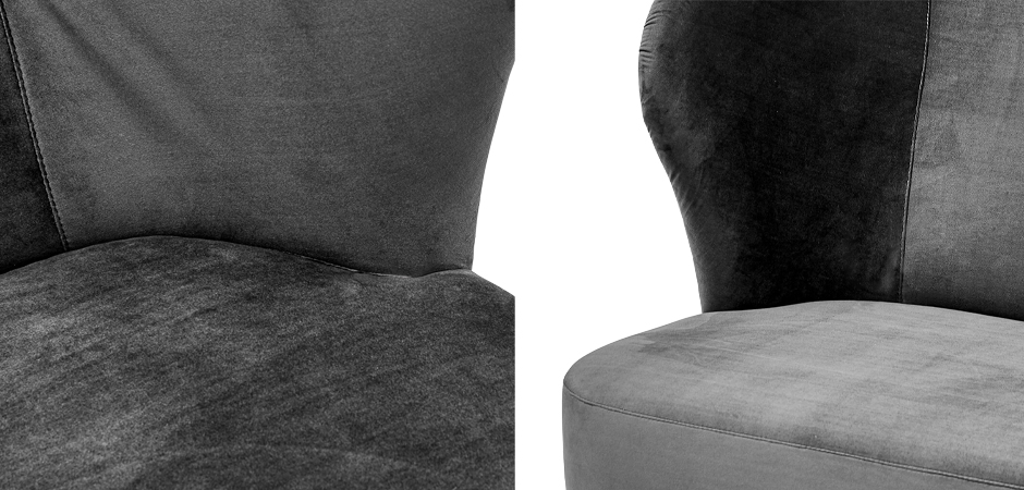 Кресло Hortense Chair Gray Кресло Hortense Chair Gray - Loft-Concept в Волгограде