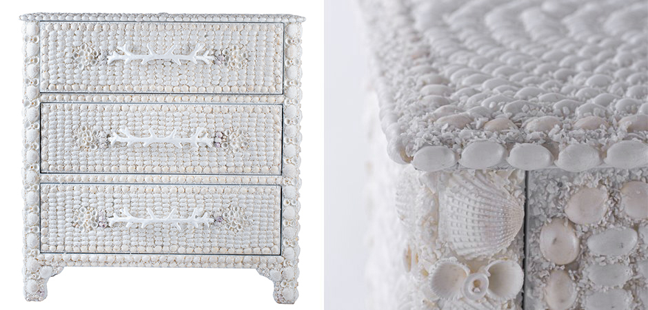 Комод из ракушек Marchmont Chest Комод из ракушек Marchmont Chest - Loft-Concept в Волгограде