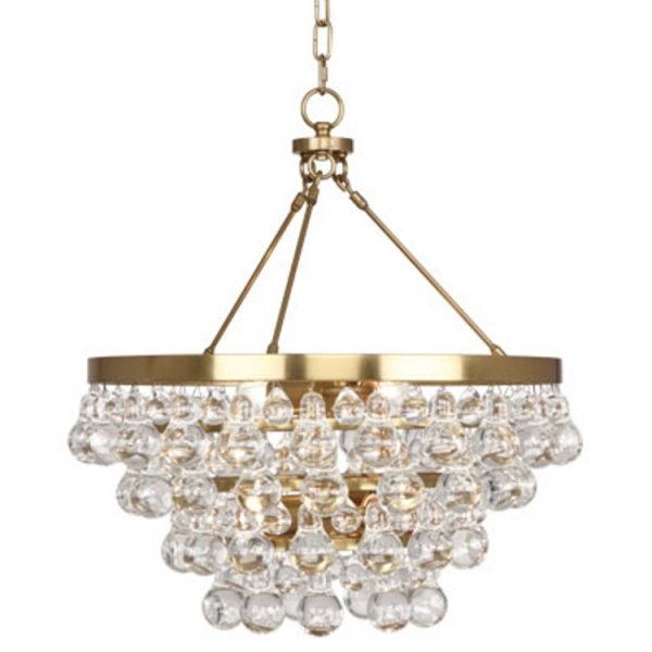 Люстра Robert Abbey Bling Chandelier Antique Brass Золотой Люстра Robert Abbey Bling Chandelier Antique Brass Золотой в Волгограде | Loft Concept