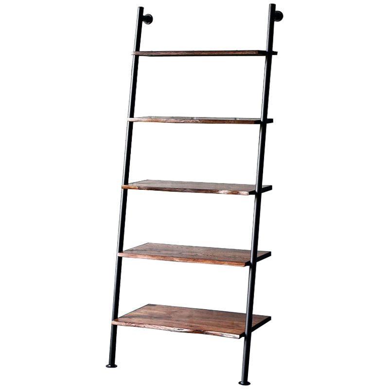 Стеллаж Talbot Industrial Metal Rust Rack Коричневый Черный в Волгограде | Loft Concept 