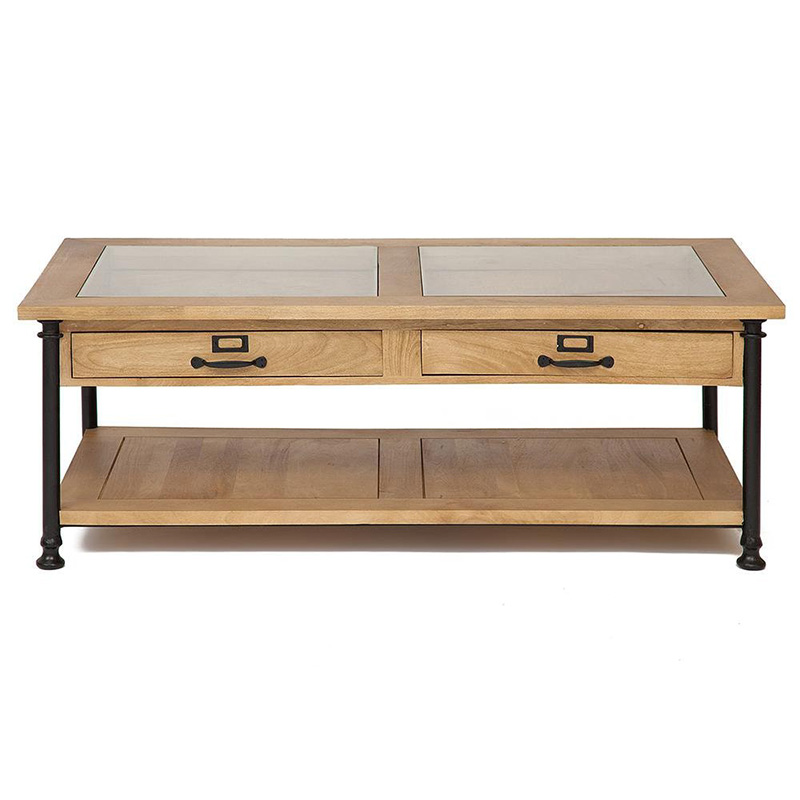Журнальный стол Provence Mango table Boleyn Древесина Черный Журнальный стол Provence Mango table Boleyn Древесина Черный в Волгограде | Loft Concept