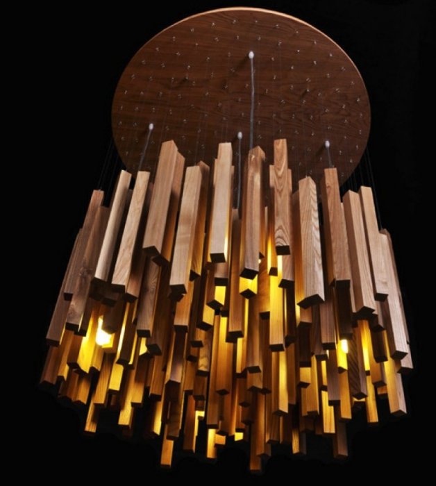 Люстра Wooden September Rain Люстра Wooden September Rain в Волгограде | Loft Concept