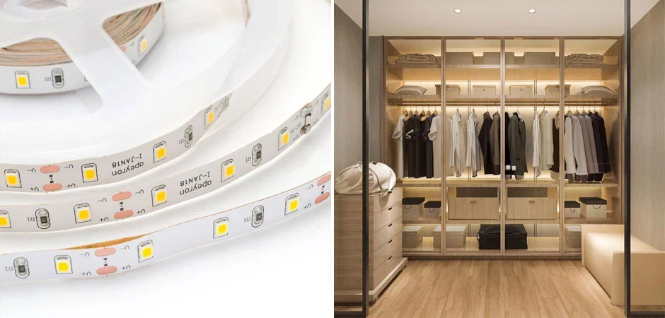 Светодиодная лента 4,8W/m 60LED/m 3528SMD теплый белый Светодиодная лента 4,8W/m 60LED/m 3528SMD теплый белый - Loft-Concept в Волгограде