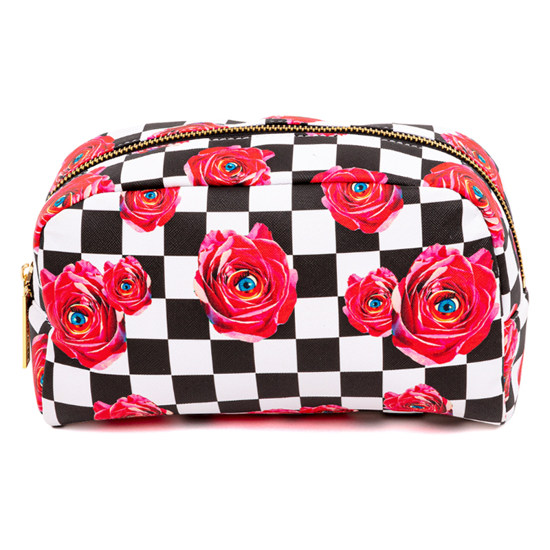 Seletti Косметичка Beauty Case Roses Красный Seletti Косметичка Beauty Case Roses Красный в Волгограде | Loft Concept