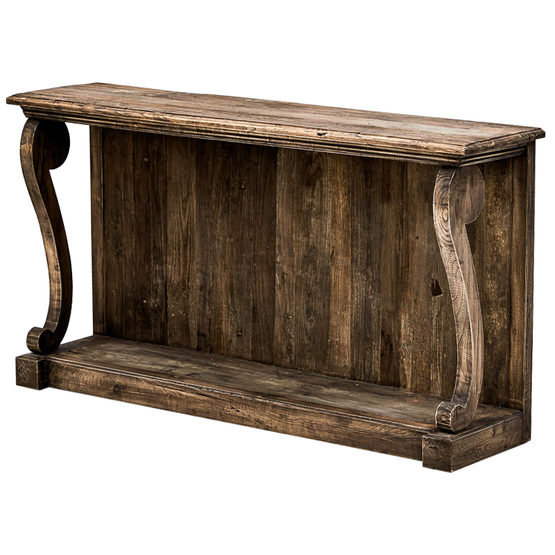 Консоль деревянная Henna Wood Console Коричневый Консоль деревянная Henna Wood Console Коричневый в Волгограде | Loft Concept