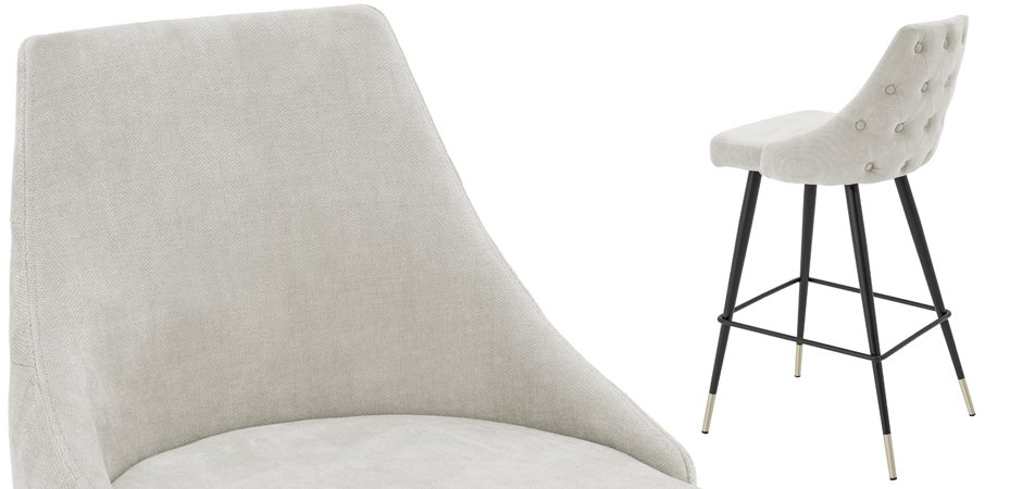 Барный стул Eichholtz Bar Stool Cedro Sand Барный стул Eichholtz Bar Stool Cedro Sand - Loft-Concept в Волгограде