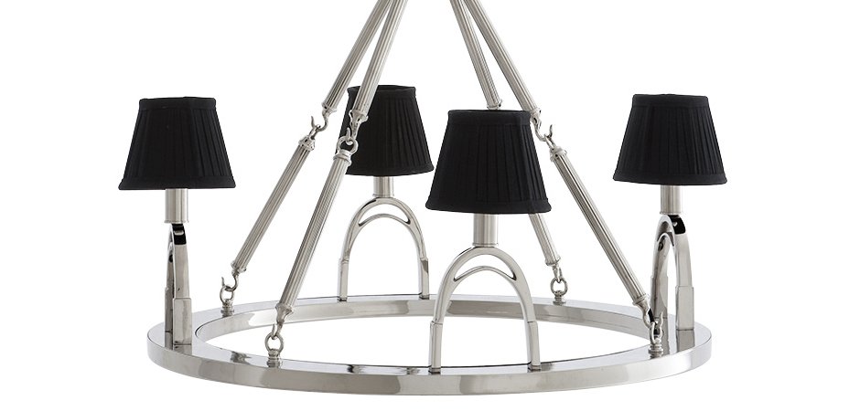 Люстра Eichholtz Chandelier Jigger Nickel - Loft-Concept в Волгограде