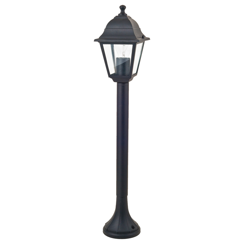 Уличный светильник Lebran Street lamp Черный Прозрачное Стекло Уличный светильник Lebran Street lamp Черный Прозрачное Стекло в Волгограде | Loft Concept