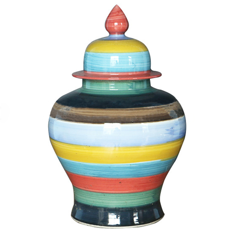 Ваза Colored Stripes Rainbow Vase Мульти Ваза Colored Stripes Rainbow Vase Мульти в Волгограде | Loft Concept