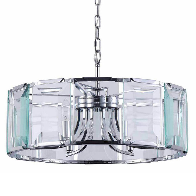 Люстра Harlow Crystal Round Chandelier chrome 6 Хром Люстра Harlow Crystal Round Chandelier chrome 6 Хром в Волгограде | Loft Concept