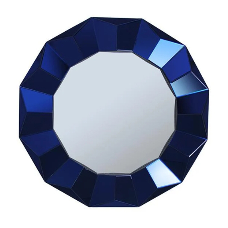 Зеркало Blue Wall Mirror Синий Зеркало Blue Wall Mirror Синий в Волгограде | Loft Concept