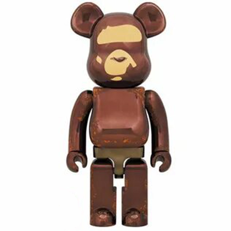 Статуэтка Bearbrick Spot Коричневый Бежевый Статуэтка Bearbrick Spot Коричневый Бежевый в Волгограде | Loft Concept