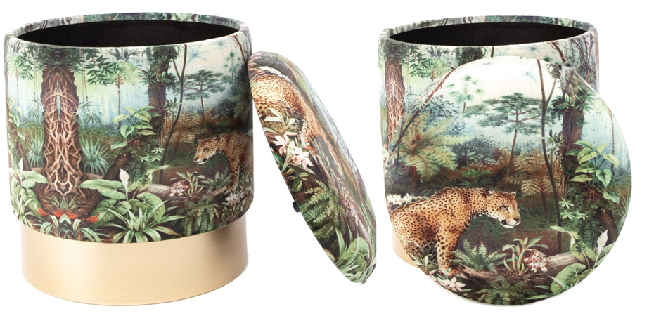 Пуф PUF Jungle Print lynx small Пуф PUF Jungle Print lynx small - Loft-Concept в Волгограде