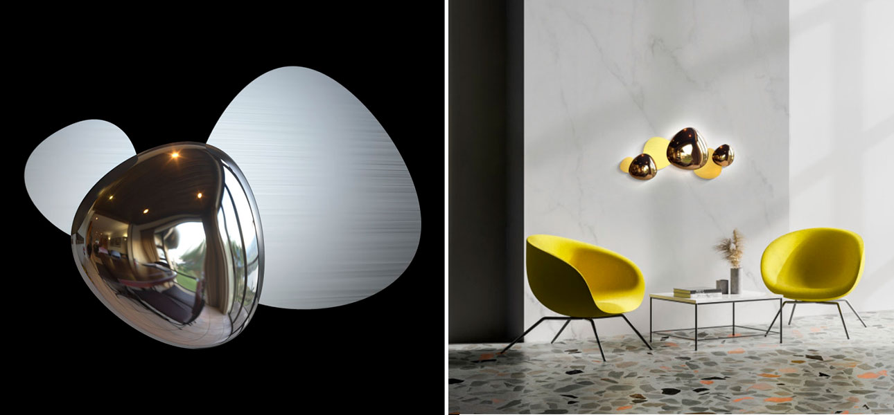 Бра Silver Matt & Gloss 1 - фото