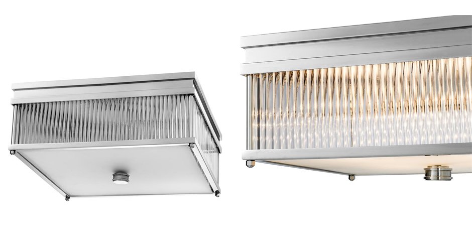 Потолочный светильник Ceiling Lamp Cornwall Nickel Потолочный светильник Ceiling Lamp Cornwall Nickel - Loft-Concept в Волгограде