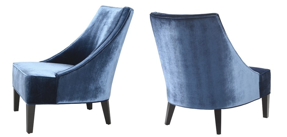 Кресло Eichholtz Chair Dulwich Blue Кресло Eichholtz Chair Dulwich Blue - Loft-Concept в Волгограде