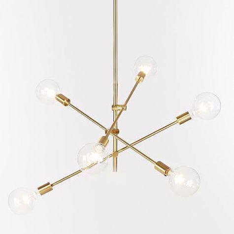 Люстра Lambert Fils Studio Cliff Pendant 6 Золотой Люстра Lambert Fils Studio Cliff Pendant 6 Золотой в Волгограде | Loft Concept