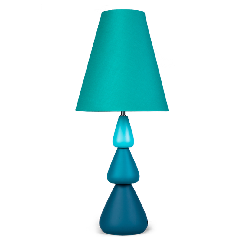 Настольная лампа Turquoise Wave Бирюзовый Настольная лампа Turquoise Wave Бирюзовый в Волгограде | Loft Concept