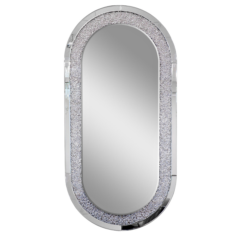 Зеркало Odila Crystals Oval Mirror Зеркало Odila Crystals Oval Mirror в Волгограде | Loft Concept