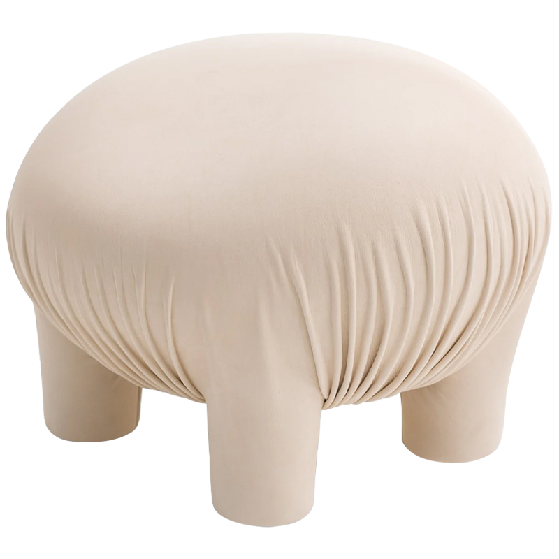 Пуф Бархат Anomaly дизайн Moroso Velvet Молочный Пуф Бархат Anomaly дизайн Moroso Velvet Молочный в Волгограде | Loft Concept