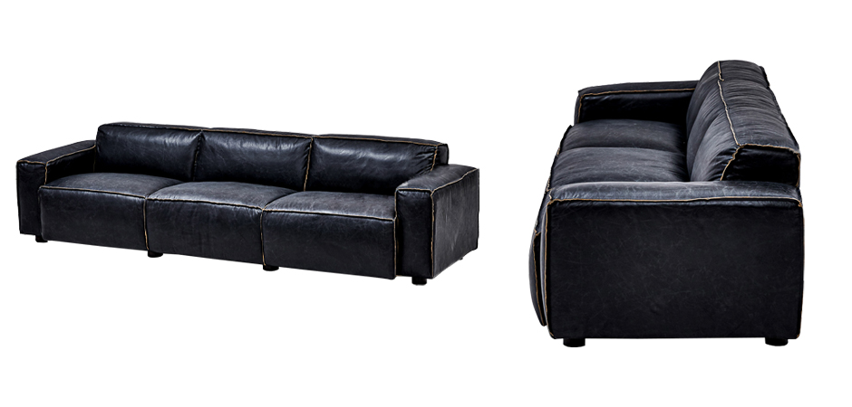 Диван Osorio Leather Sofa Диван Osorio Leather Sofa - Loft-Concept в Волгограде