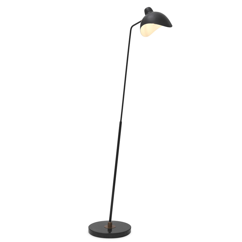 Торшер Eichholtz Floor Lamp Asta Черный Черный Мрамор Nero Латунь Античная полированная Торшер Eichholtz Floor Lamp Asta Черный Черный Мрамор Nero Латунь Античная полированная в Волгограде | Loft Concept
