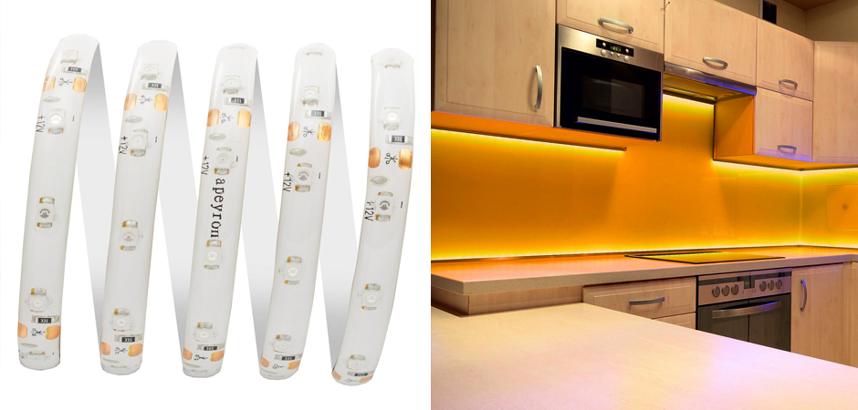 Светодиодная влагозащищенная лента 4,8W/m 60LED/m 3528SMD желтый Светодиодная влагозащищенная лента 4,8W/m 60LED/m 3528SMD желтый - Loft-Concept в Волгограде