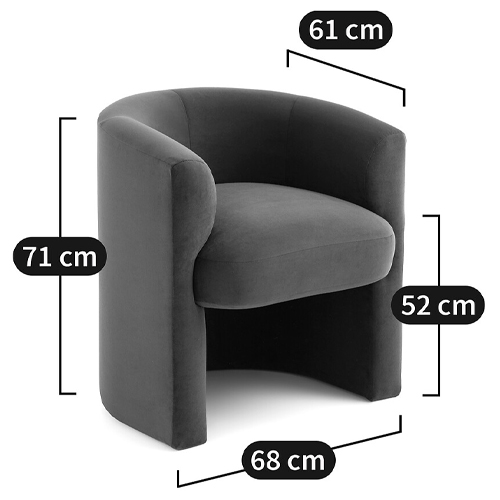 Кресло полукруглое Fiorello Armchair Кресло полукруглое Fiorello Armchair в Волгограде