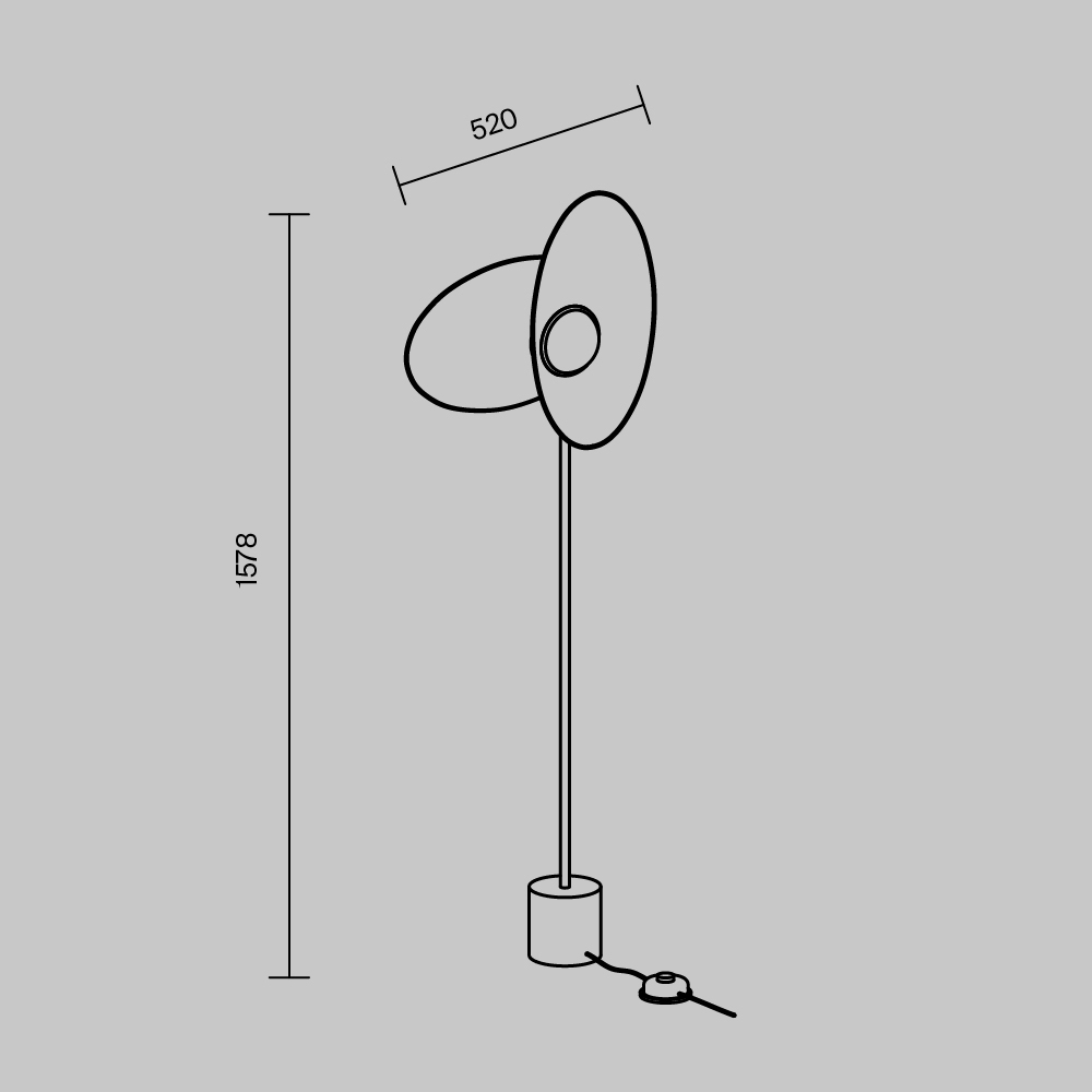 Напольный светильник Evolution 3000К 12Вт в Волгограде