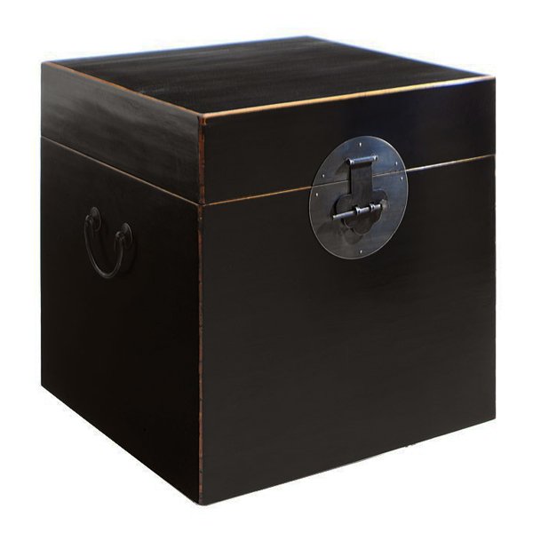 Сундук Beijing Cube Chest Andrew Martin Черный в Волгограде | Loft Concept 