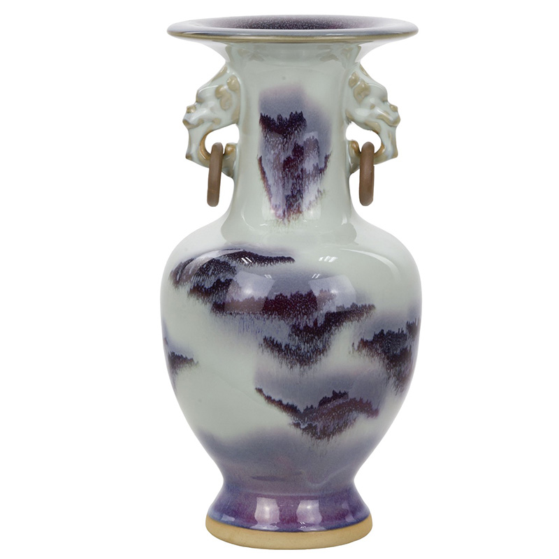 Ваза Gerda Vase Белый Голубой Темно-синий Ваза Gerda Vase Белый Голубой Темно-синий в Волгограде | Loft Concept