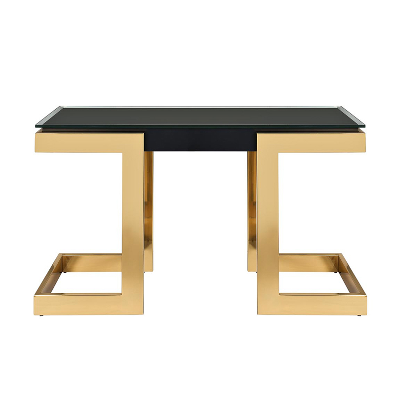 Консоль Sorrento Console Черный Золотой Консоль Sorrento Console Черный Золотой в Волгограде | Loft Concept