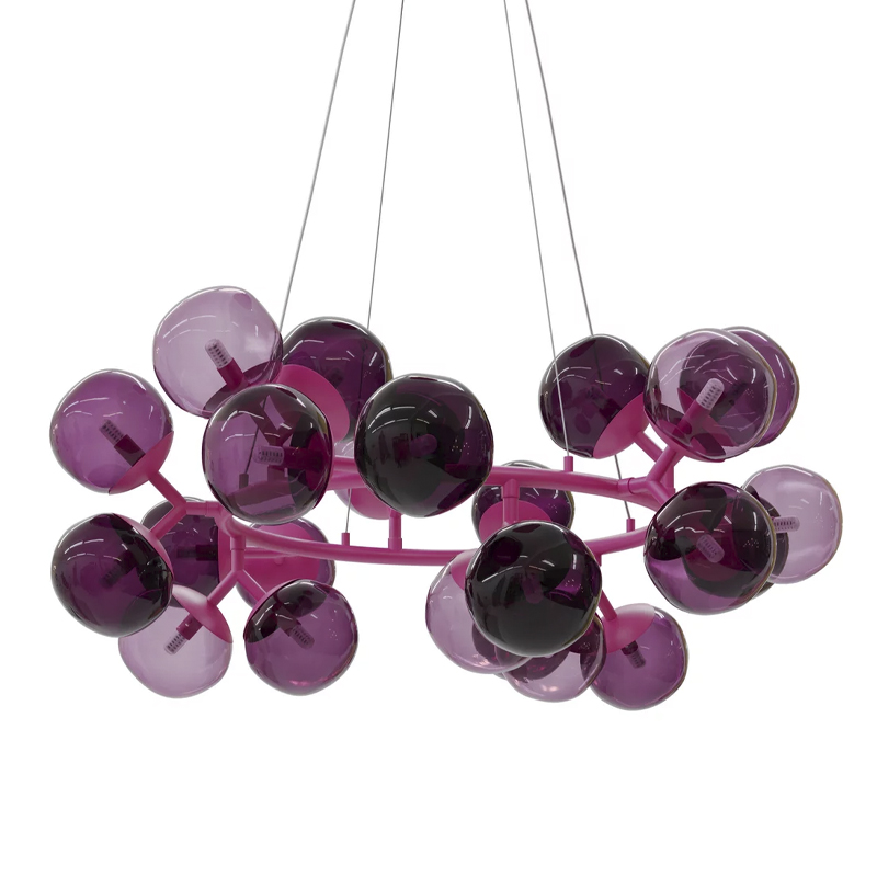 Люстра Wild Grape Розовый Фиолетовый Люстра Wild Grape Розовый Фиолетовый в Волгограде | Loft Concept
