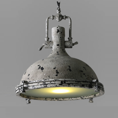 Светильник Gray Industrial Pendant Light Postapokalipsis Светильник Gray Industrial Pendant Light Postapokalipsis в Волгограде | Loft Concept